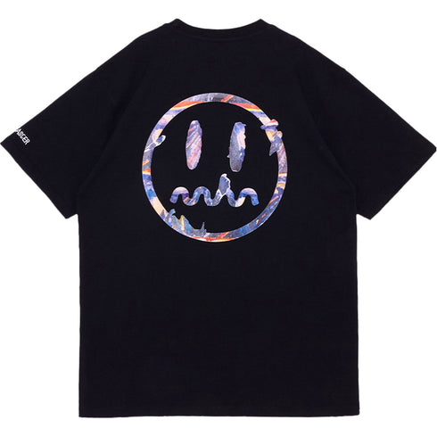 Ghost Face Oil Painting Heavy Short Sleeve T-shirt - PSYLOS 1, Ghost Face Oil Painting Heavy Short Sleeve T-shirt, T-Shirt, BEASTER, PSYLOS 1